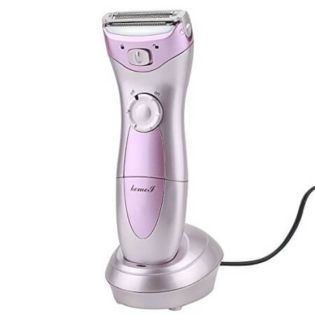 BlueTop Women DryWet Multi functional Rechargeable Electric Hair Remover - 10 Best Body Hair Removers and Shavers