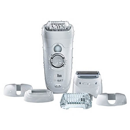 Braun Silk épil 7 7 561 Wet Dry Cordless Electric Hair Removal Epilator - 10 Best Body Hair Removers and Shavers