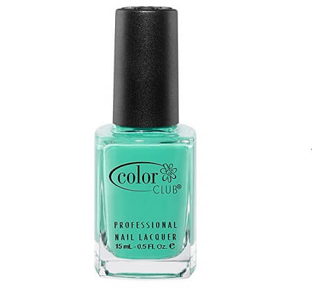 Color Club Poptastic Neons Nail Polish Age of Aquarius - 10 Cool And Trendy Neon Nail Polishes Under $10
