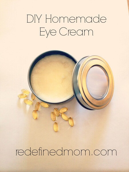 DIY Homemade Anti Aging Eye Cream - 10 Natural Homemade Eye Creams - DIY