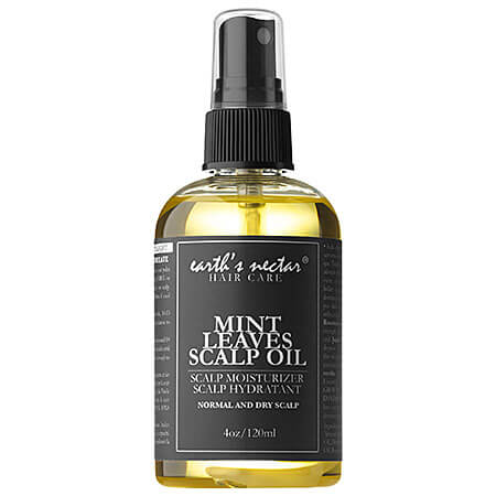Earth’s Nectar Mint Leaves Scalp Oil - 10 Best Products For Hair Thinning & Hair Loss