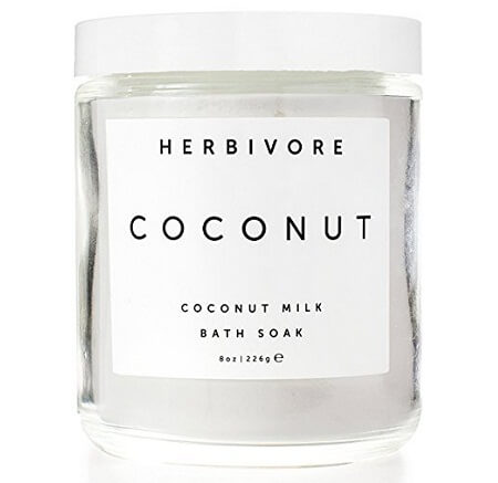 Herbivore Botanicals All Natural Coconut Milk Bath Soak - 10 Best Body Washes, Bath Soaks and Bubble Baths
