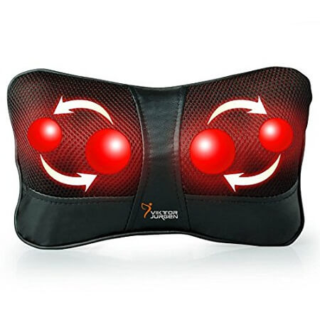 IKTOR JURGEN Shiatsu Kneading Massage Pillow with Heat - 10 Best Electric Body Massagers - Buy Online