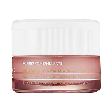 KORRES Pomegranate Balancing Cream Gel Moisturiser - 10 Light Gel Face Moisturizer for Summers