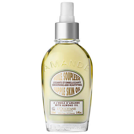 L’Occitane Almond Smoothing and Beautifying Supple Skin Oil - 10 Best Body Oils For Glowing Skin