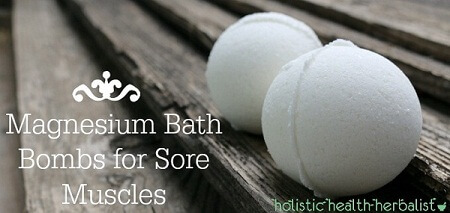 MAGNESIUM BATH BOMBS FOR SORE MUSCLES - 5 Natural Home Remedies For Body Pain