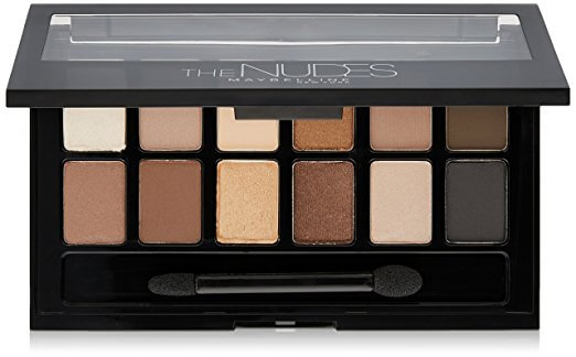 Maybelline New York The Nudes Eye Shadow Palette 0.34 oz. - 10 Cool And Trendy Nude Summer Eye Shades