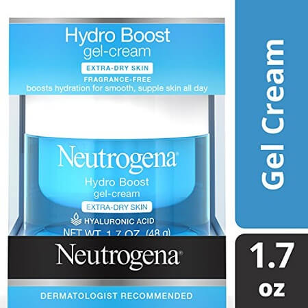 Neutrogena Hydro Boost Gel Cream - 10 Light Gel Face Moisturizer for Summers