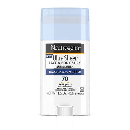 Neutrogena Ultra Sheer Face Body Stick Sunscreen Broad Spectrum Spf 70 - 10 Best Sunscreens For Summers - Buy Online