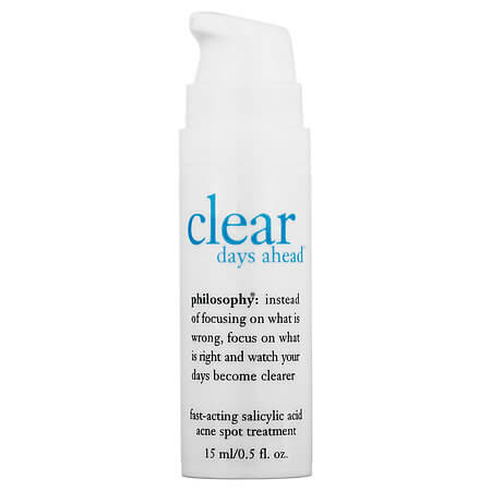 Philosophy Clear Days Ahead™ Fast Acting Salicylic Acid Acne Spot Treatment - 10 Best Face Serums & Creams For Dark Spots