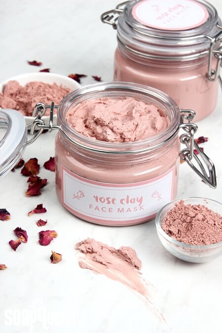 Rose Clay Face Mask DIY - 10 Homemade Masks For Blackheads and Open Pores - DIY