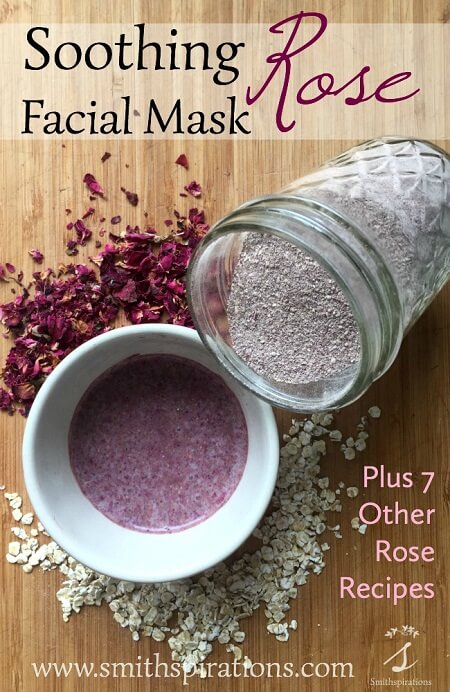 Rose Facial Mask - 10 Homemade Natural Masks for Acne - DIY