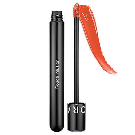 SEPHORA COLLECTION Rouge Infusion Lip Stain COLOR No. 9 Orange Elixir - 10 Cool And Bright Lip Stain For Summers