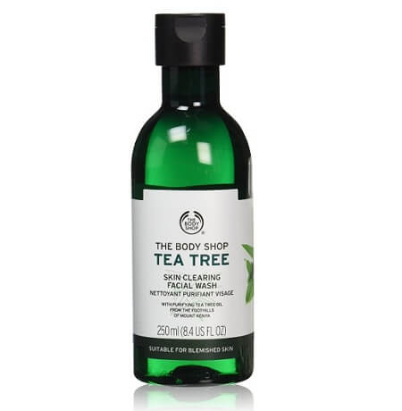 The Body Shop Tea Tree Skin Clearing Facial Wash - 10 Super Effective Face Washes For Acne