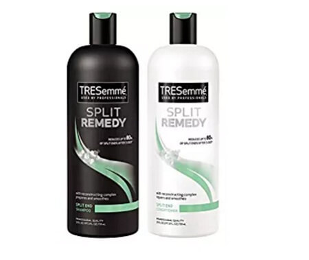 Tresemme Split Remedy Split End Shampoo Conditioner Set - 7 Best Hair Products for Split Ends Treatment