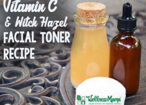 Vitamin C and Witch Hazel Facial Toner Recipe 300x216 - 10 Best DIY Homemade Face Toners for Summer 2020