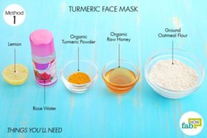 turmeric face mask 300x200 - 10 Best DIY Homemade Whitening Face Mask for Summer 2020